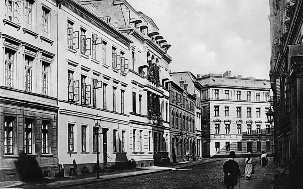9 Апреля: удивительная история с названием улиц в Калининграде 3 Егерхофштрассе, начало XX века
