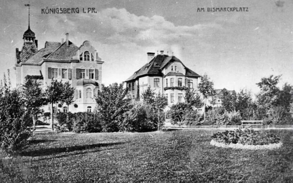 Улица Тельмана в Калининграде. Гуляем по Марауненхоф 5 Виллы в Кёнигсберге