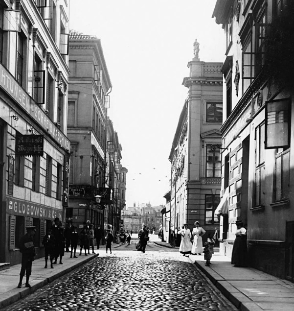Вид на Кеттельштрассе, примерно 1913 год