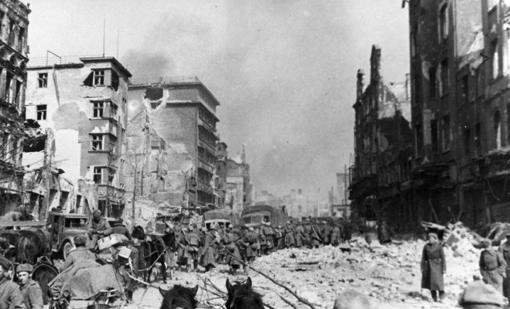 Кёнигсберг в 1945 году