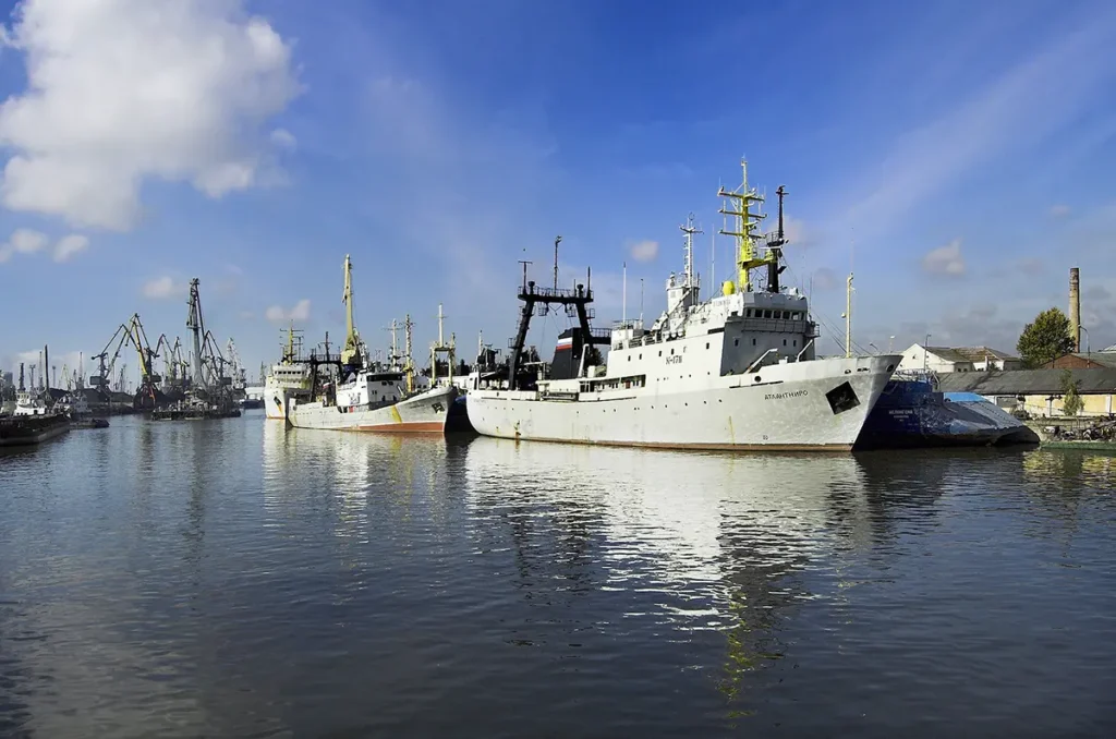 Кёнигсберг и 1510 год: шторм, открывший дорогу кораблям в море 2 Калининград, морской порт, фото автора