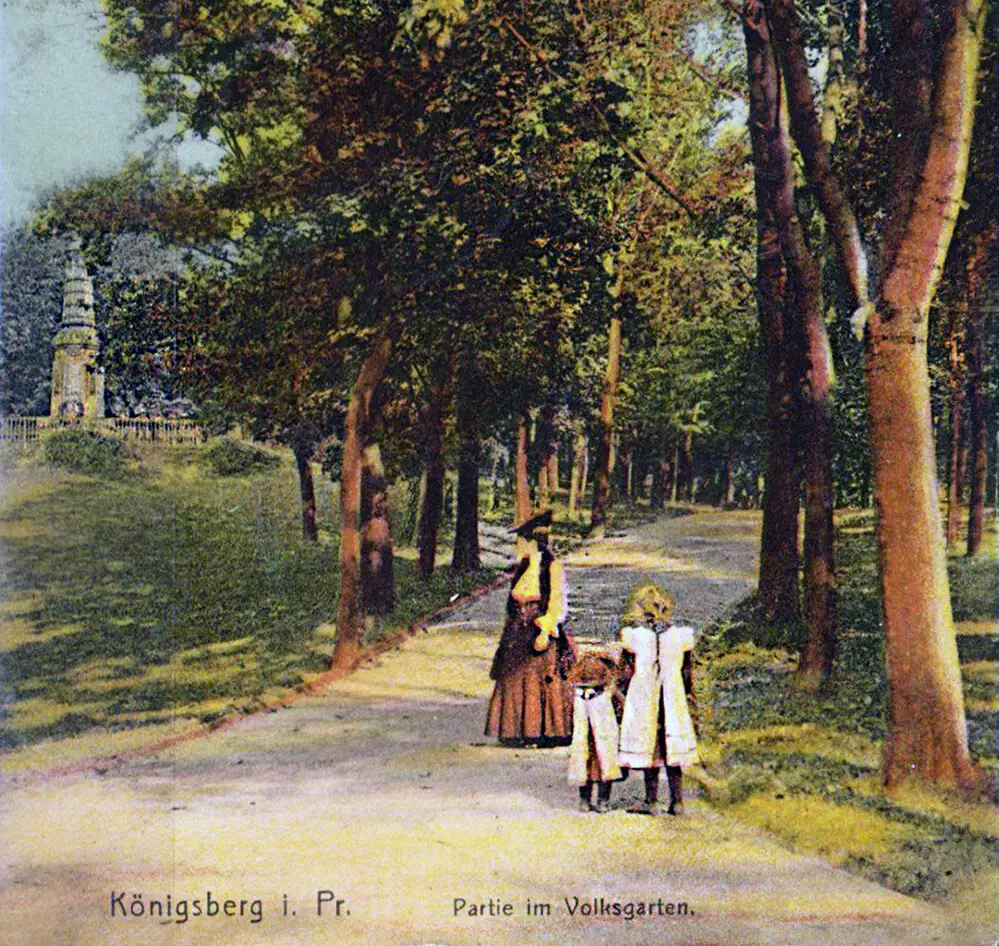 1900—1910, Königsberg. Volksgarten
