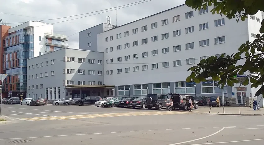 Здание Паркотеля в Калининграде