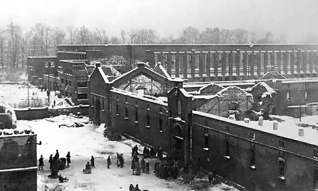 Вход на Центральный рынок, фото 1950-1952 года