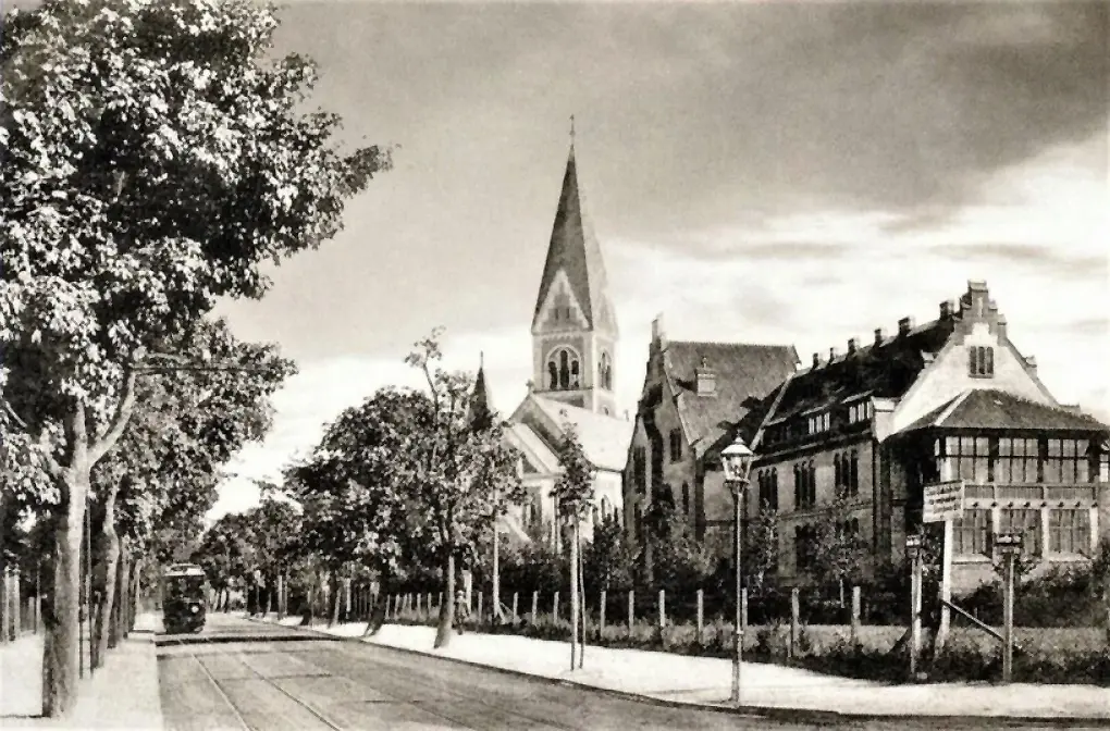 Амалиенау на немецкой фотографии