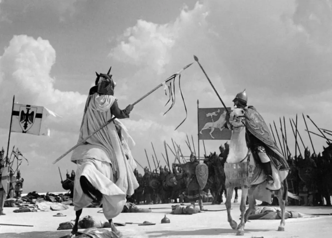 Кадр из к/ф "Александр Невский"