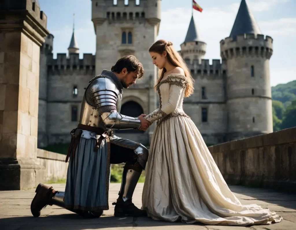 Рыцарь и дама